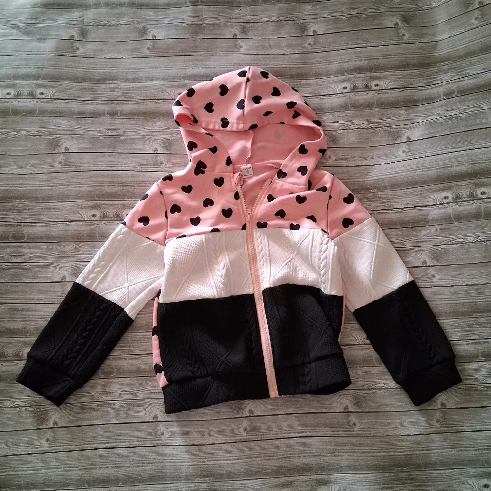 10/$40 SHEIN Girl's Zip-Up Hoodie Jacket